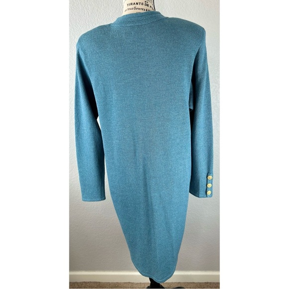 Don Sayers For Wellmore NWT Vintage Deadstock 80’s Knit Dress, size 8 - Picture 4 of 7